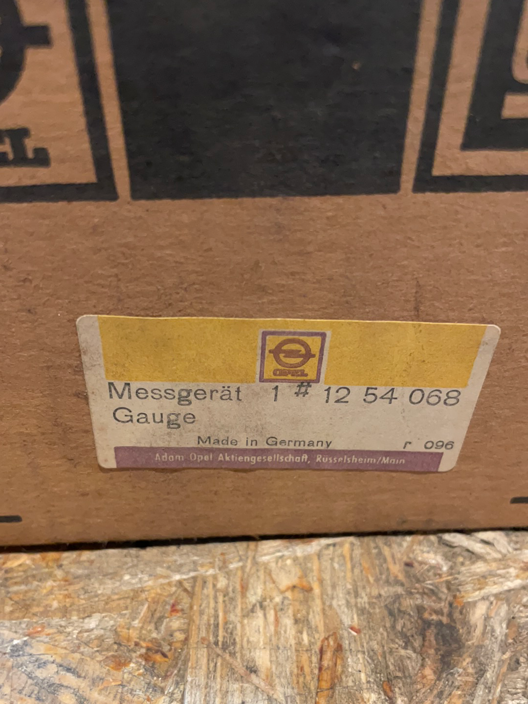 Original GM Opel Rekord D Tankgeber Neu