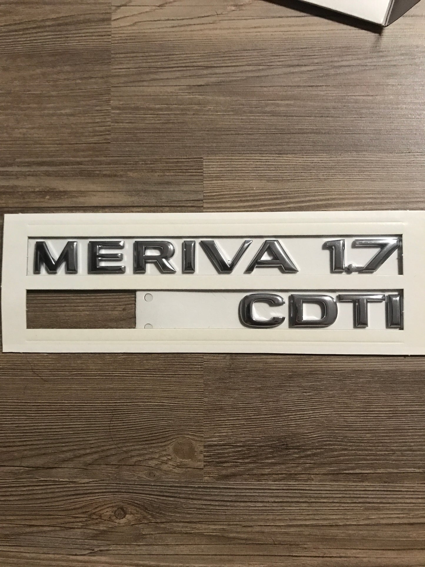 Original Meriva 1,7 CDTI Schriftzug hinten NEU