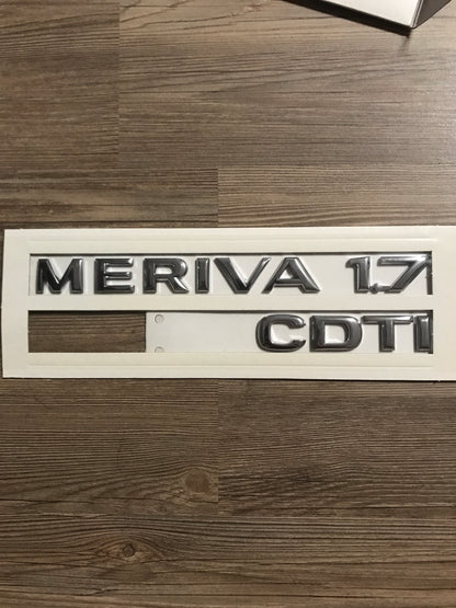 Original Meriva 1,7 CDTI Schriftzug hinten NEU