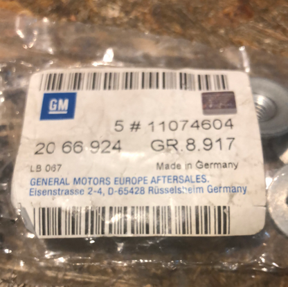 Original Opel Mutter Neu