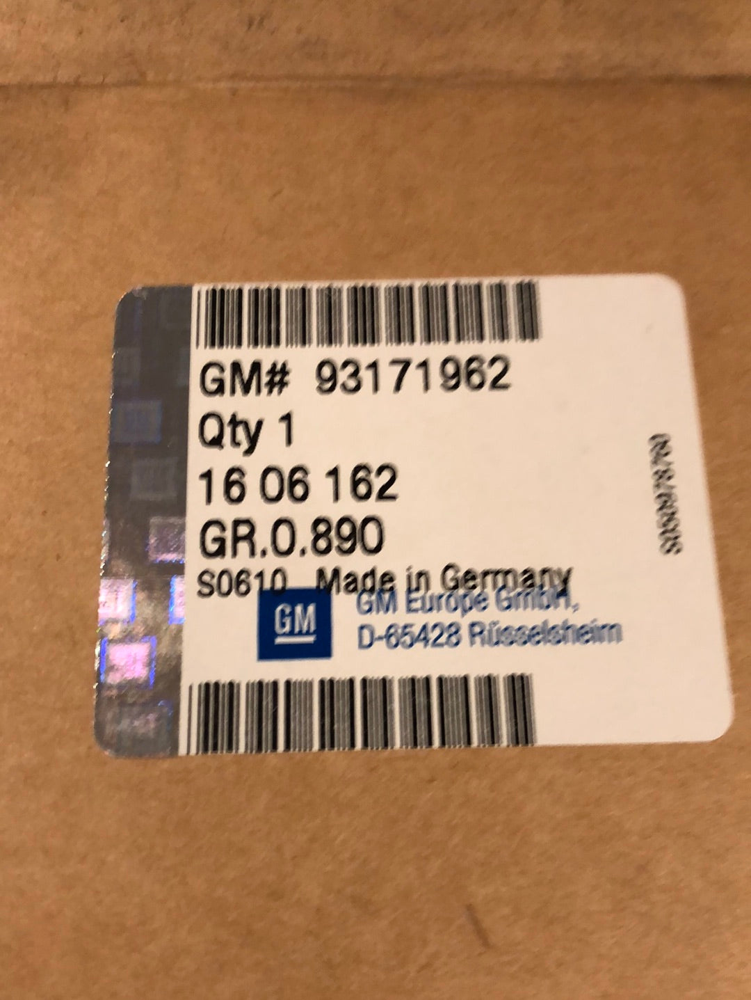 Original GM Opel Omega A Kupplung Neu