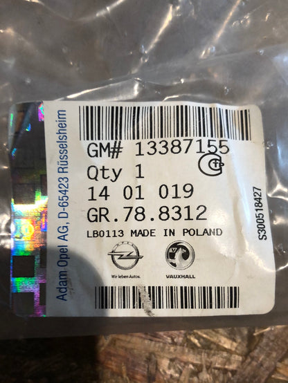 Original GM Opel Astra J Verlängerung Spoilerlippe vorne Neu