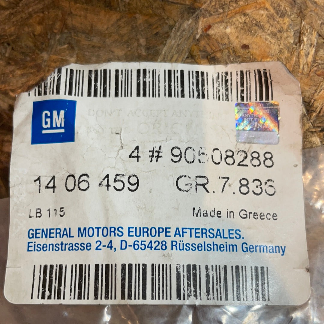 Original GM Opel Vectra B Stützen Stoßstange hinten Neu