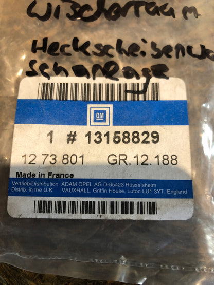 Original Vectra C Abdeckklappe Wischerraum Heckscheibenwaschanlage