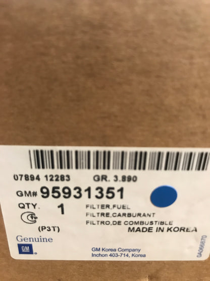 Original Mokka X Kraftstoffilter Gehäuse NEU