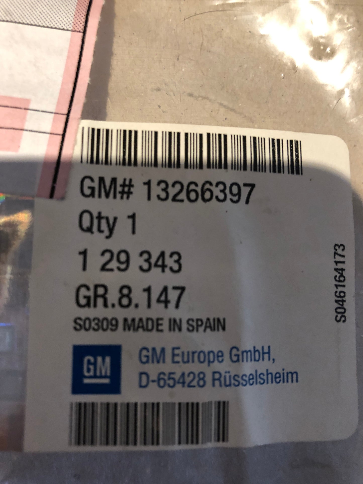 Original Opel Insignia Emblem hinten Neu