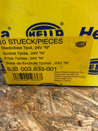 Original Hella Steckdose 7Pol 24V Neu