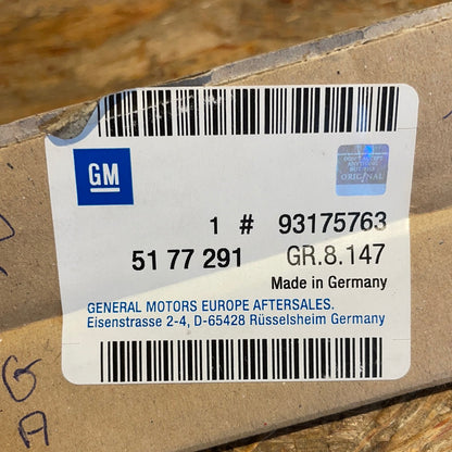 Original GM Opel Astra G Zafira A Schriftzug „2.2 DTI“ hinten Neu