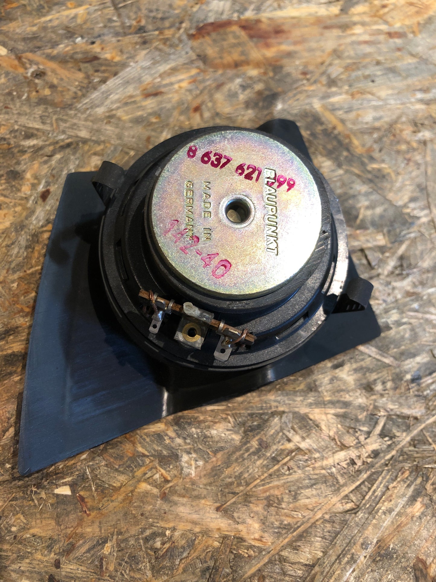 Original GM Opel Rekord E Lautsprecher Blaupunkt links Neu