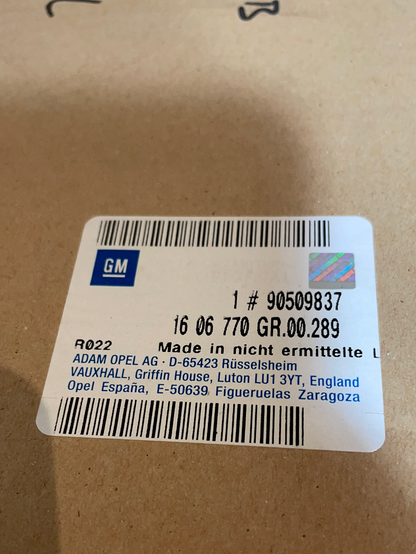 Original GM Opel Vectra A/B Astra G 2,0L Zylinderkopf Dichtungssatz Neu