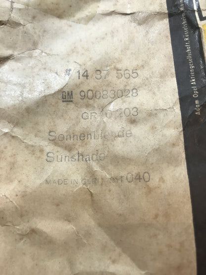 Original Opel Sonnenblende Modell ? NEU