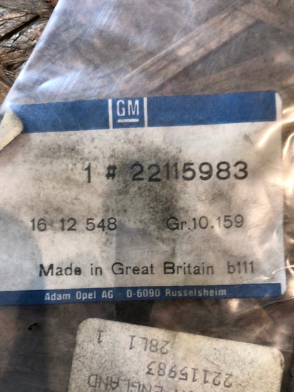 Original GM Opel Astra F Vectra B Corsa B Distanzhülsen Wischerarm Neu