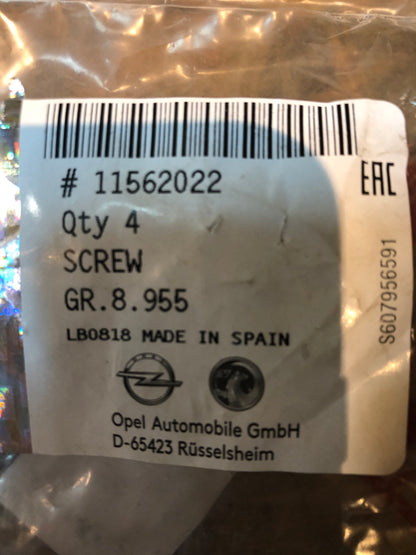 Original GM Opel Schraube Bremssattelhalter M14x12  4Stk Neu