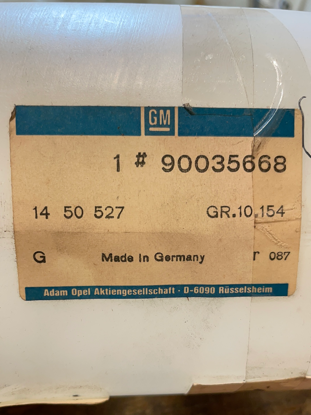Original GM Opel Ascona C Wischwasserbehälter Neu