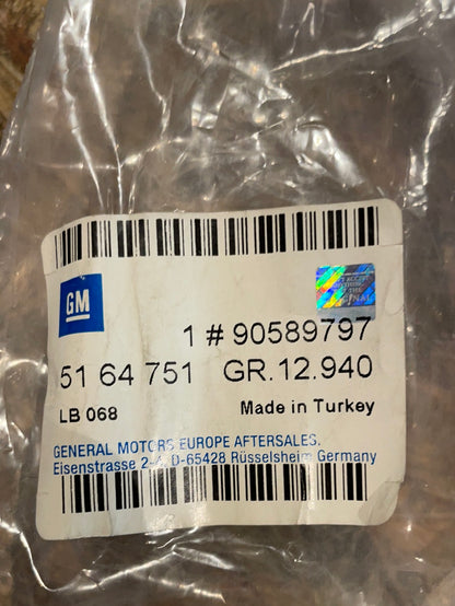 Original GM Opel Astra G Zafira A Dichtung Einstiegsverkleidung links Neu
