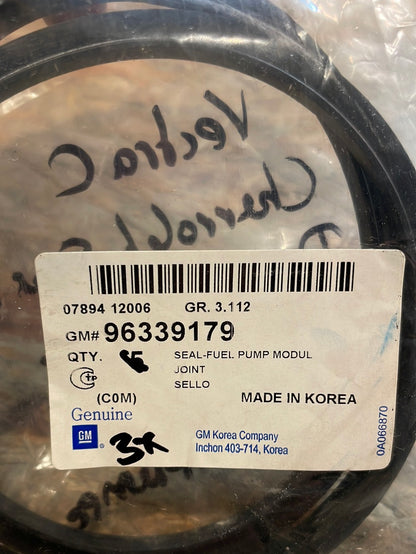 Original GM Opel Vectra C Chevrolet Spark Daewoo Matiz Dichtung Kraftstoffklemme Neu