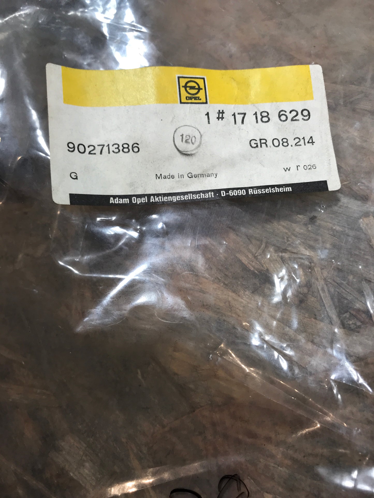 Original Opel Kadett GSI GT Schmutzfänger hinten NEU