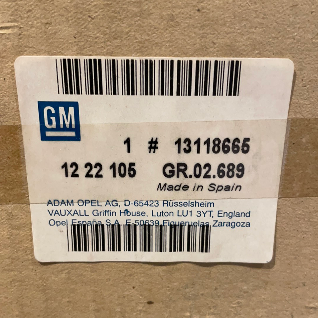 Original GM Opel Corsa C Reflektor hinten links Neu
