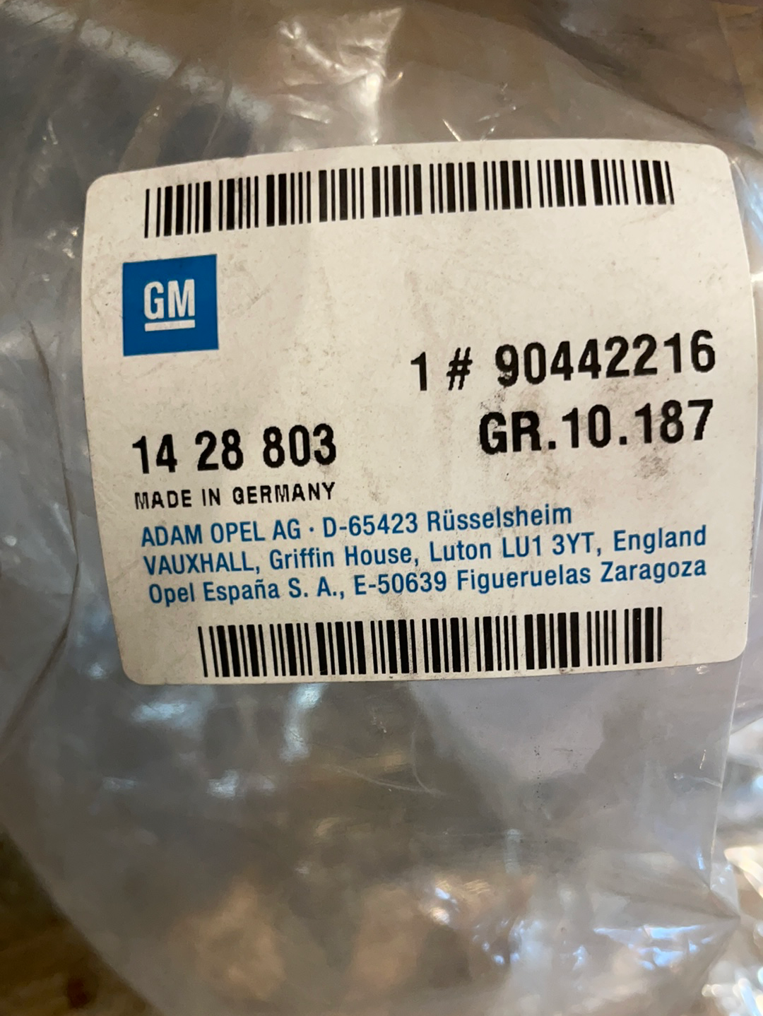 Original GM Opel Kadett E Spiegelgehäuse links Neu