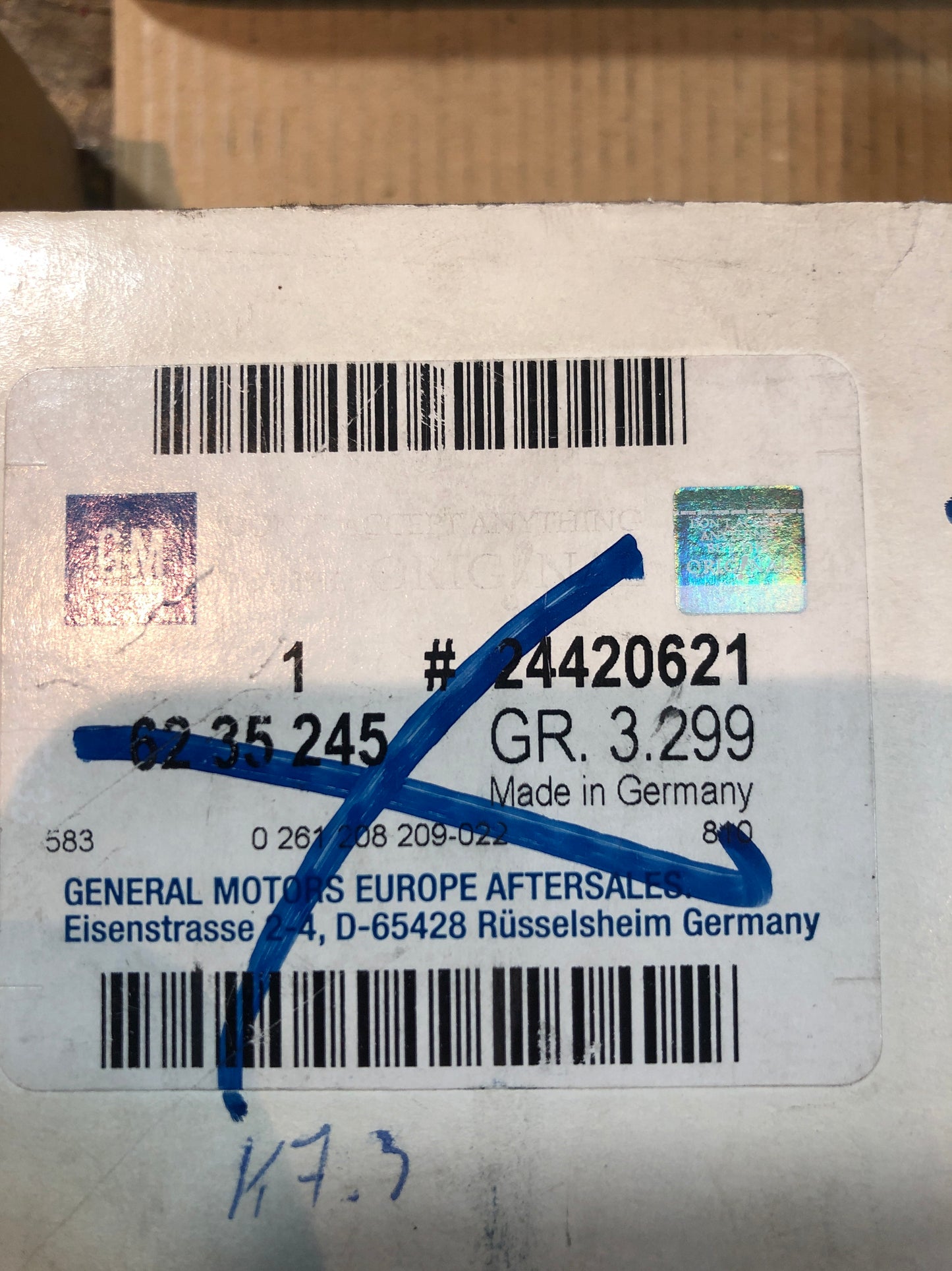 Original GM Opel Corsa C 1,0i Twinport 44KW Z10XEP Motorsteuergerät Neu