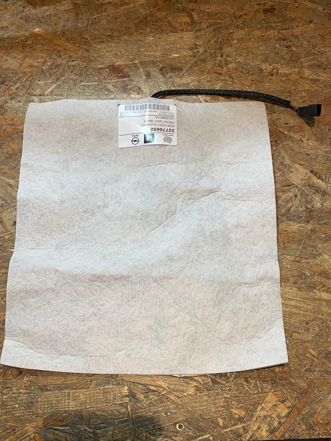 Original GM Opel Insignia A Sitzheizung vorne Neu