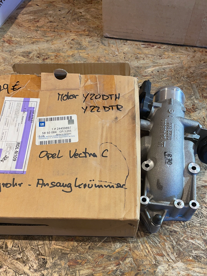 Original GM Opel Vectra C Y20DTH Y22DTR Saugrohr Ansaugkrümmer Neu