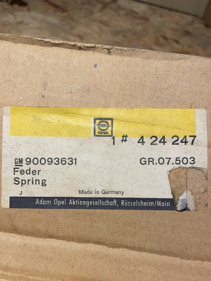 Original GM Opel Rekord E Caravan Federn Hinterachse Neu