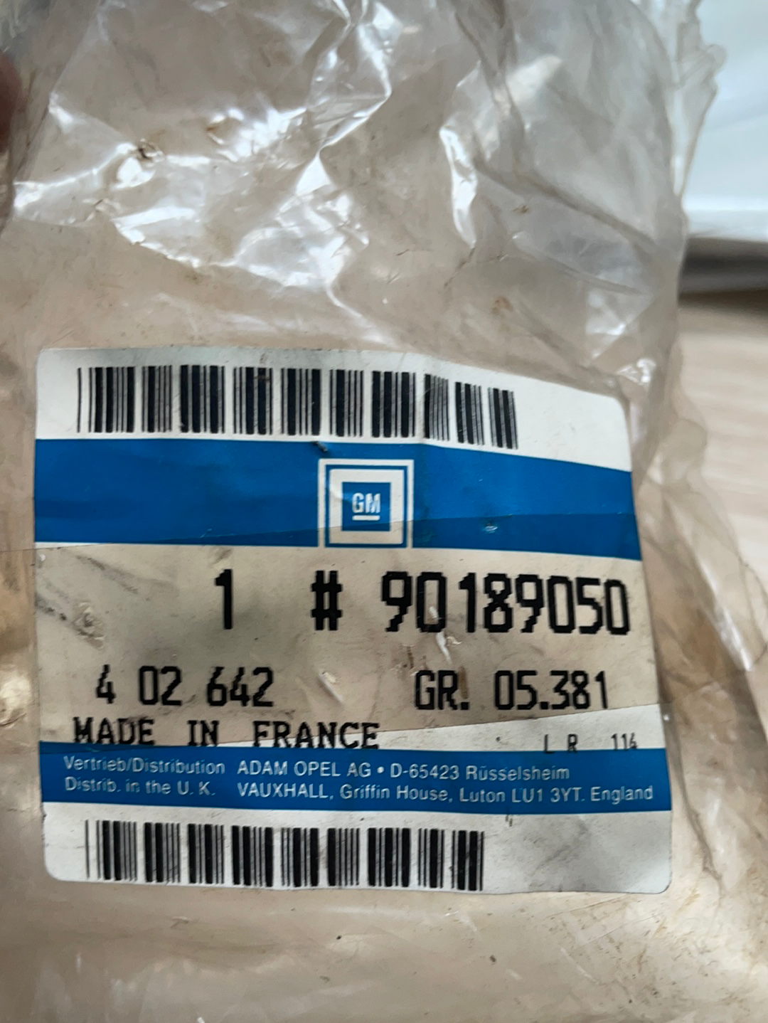 Original GM Opel Ascona C Dämpfungsbuchse Hinterachsenkörper Neu