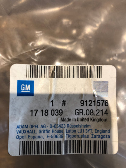 Original GM Opel Astra G Zafira A Satz Schmutzfänger hinten Neu