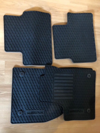 Original GM Opel Meriva B Gummimatten-Set Neu