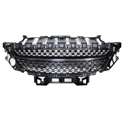 Kühlergitter Kühlergrill Sportgrill ohne Emblem, schwarz für Opel Adam