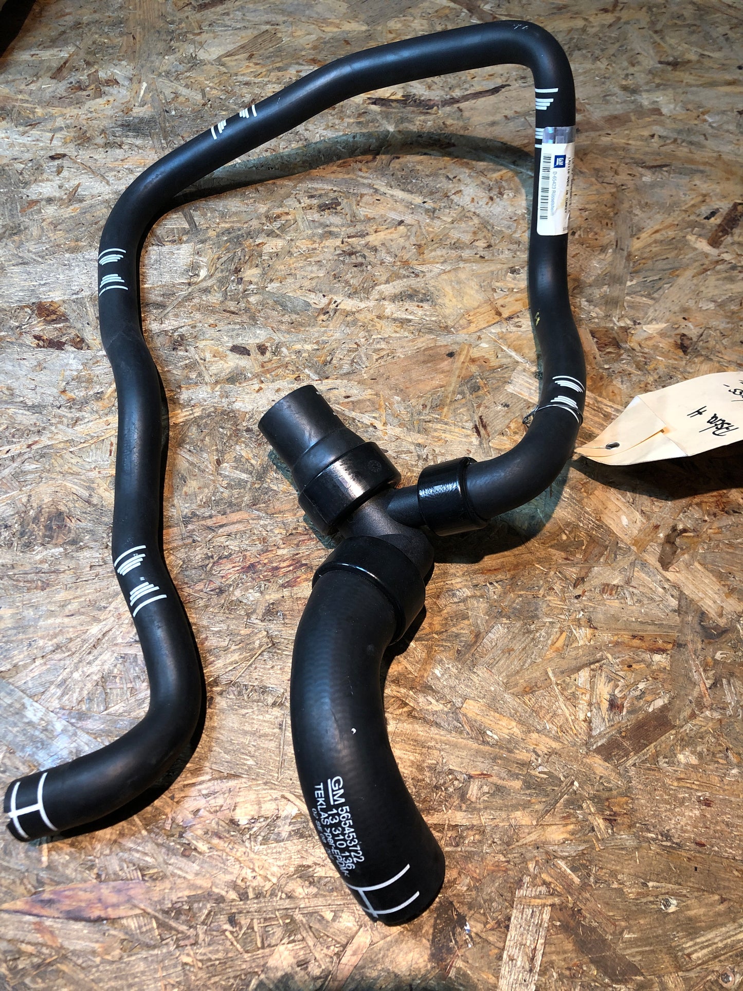 Original GM Opel Astra H Kühler Auslassschlauch Unten Neu