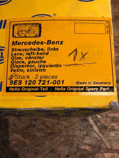 Original Hella Mercedes-Benz Streuscheibe links Neu
