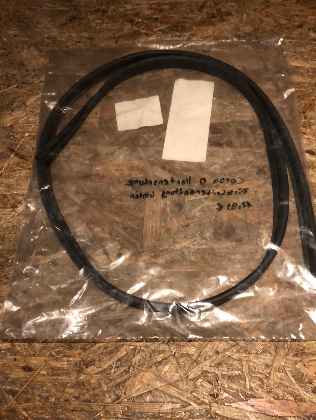 Original GM Opel Corsa D Kantenschutz Türscheibendichtung hinten Neu
