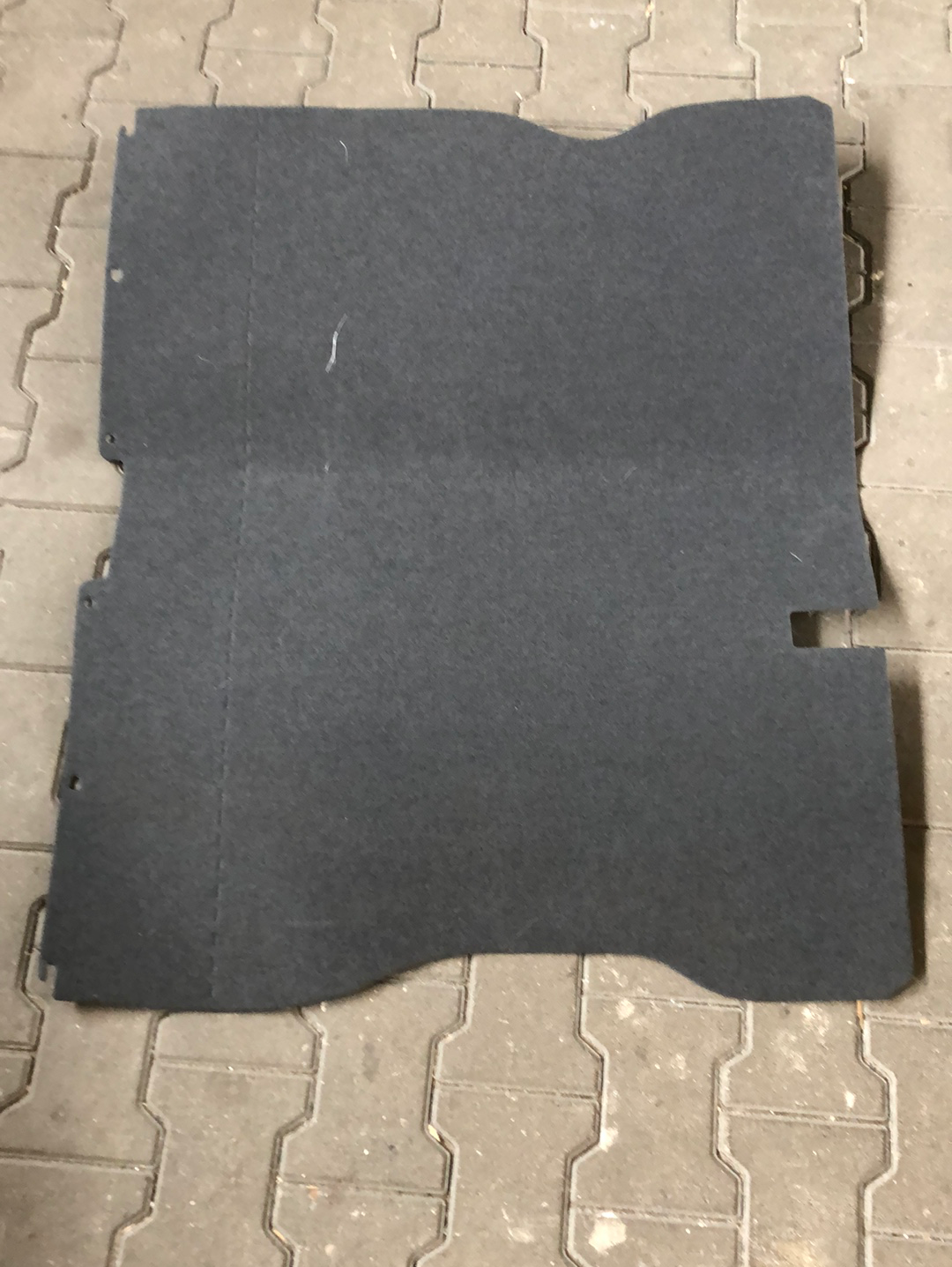 Original GM Opel Corsa B Tigra A Teppich Ladeboden Hinten Grau Neu