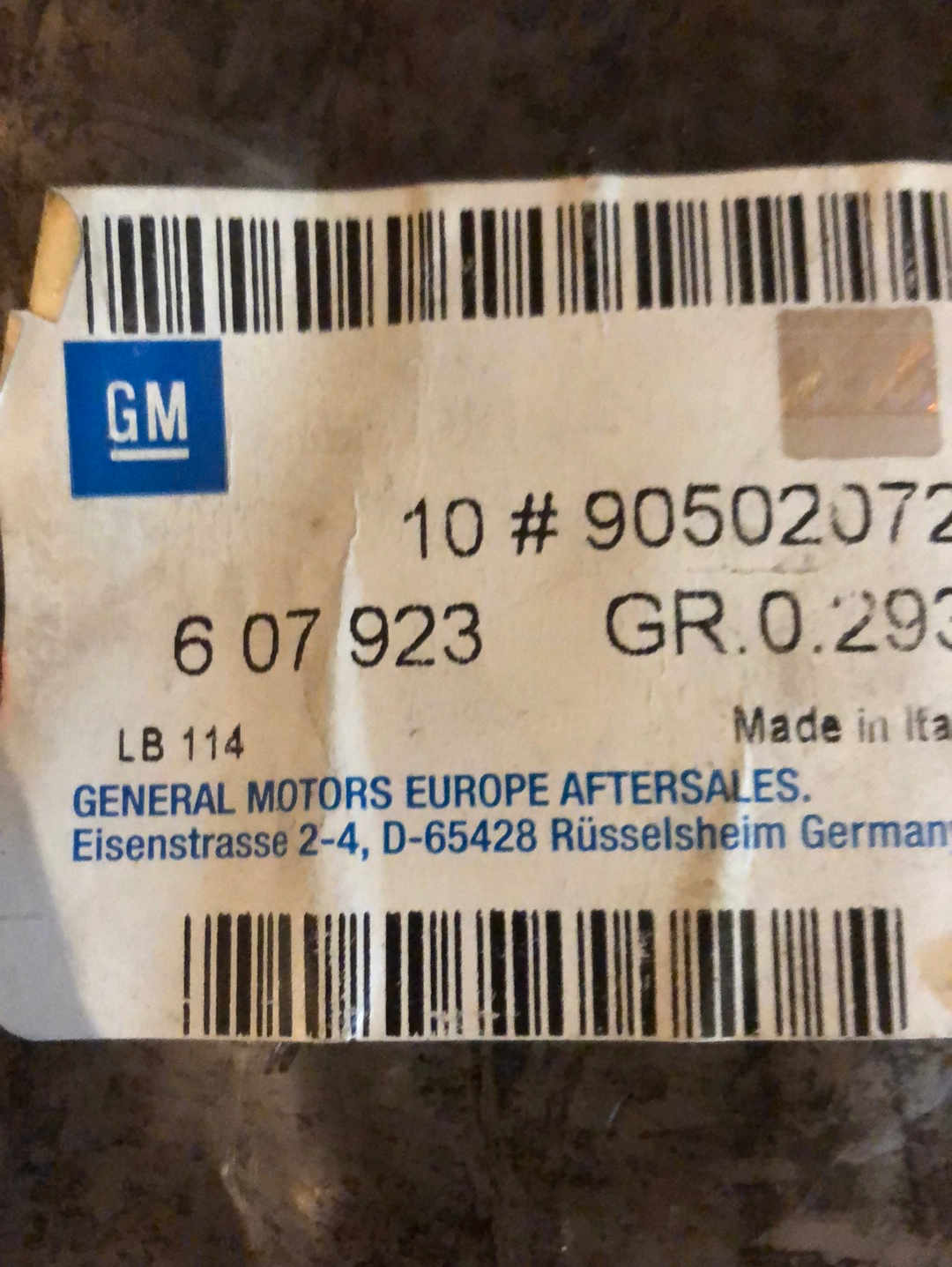 Original GM Opel Vectra C Omega Zafira Zylinderkopfschrauben 10Stk. Neu