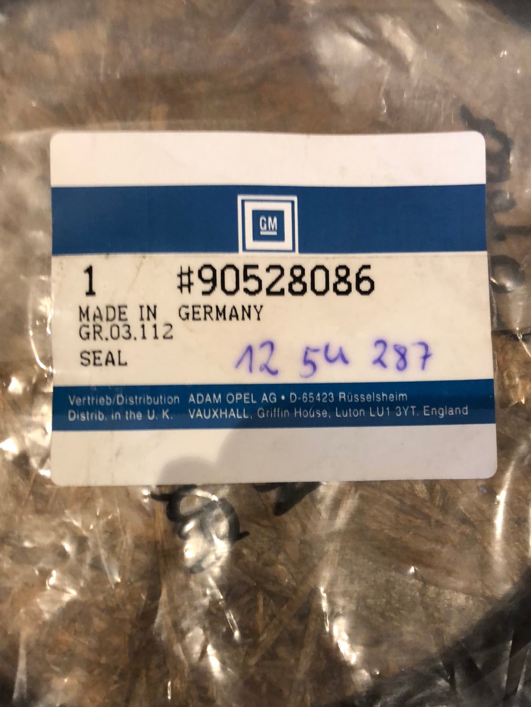 Original GM Cadillac Catera Dichtung Kraftstoffpumpe Neu