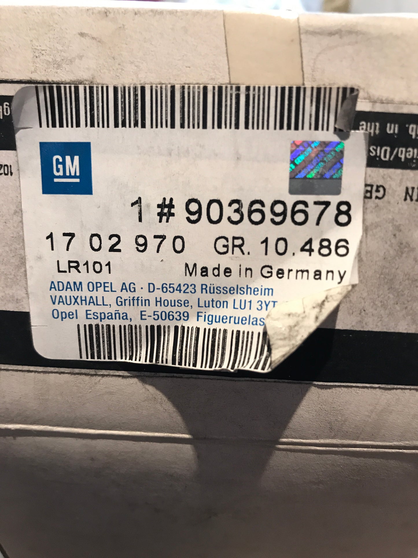 Original Corsa A B Tigra A Campo Kadett E Omega A B Verstärker Zentralverriegelung Fahrerseite NEU