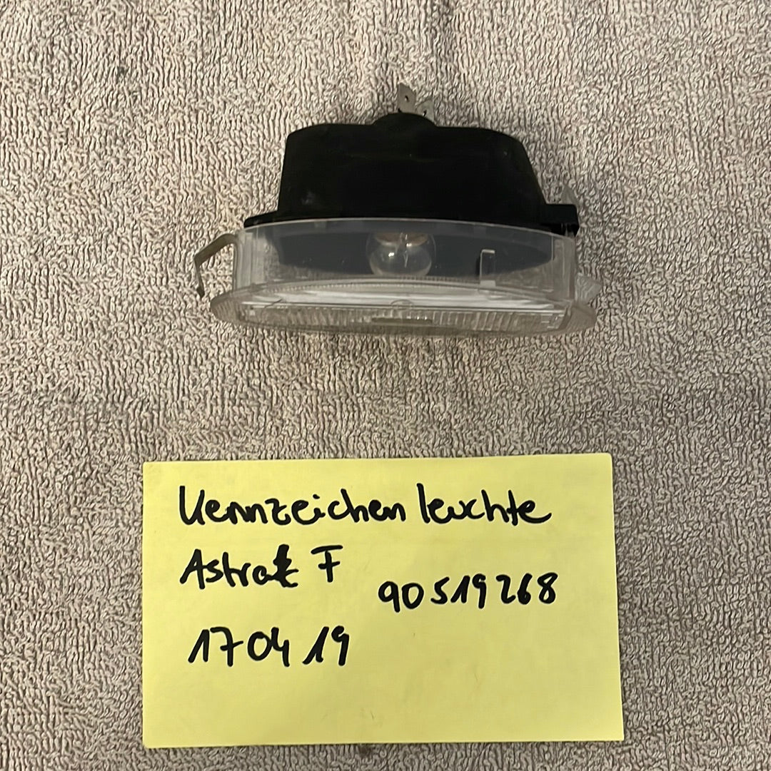 Kennzeichenleuchte Astra F Original GM Opel Neu