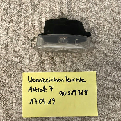 Kennzeichenleuchte Astra F Original GM Opel Neu