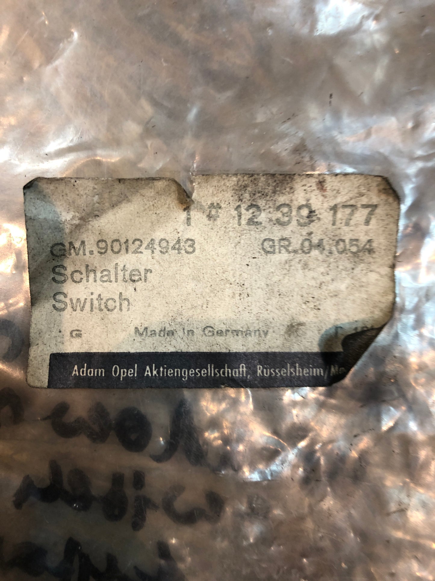 Original GM Opel Ascona C Automatikschalter Neu