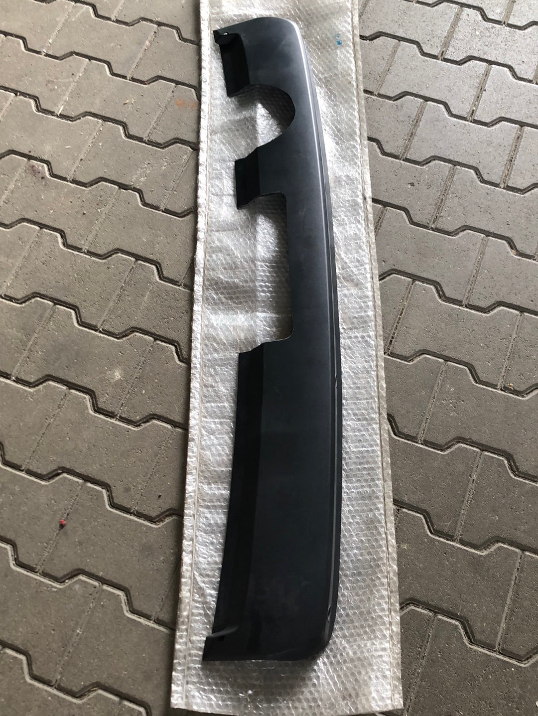 Original GM Opel Zafira B Blende Stoßfängerverkleidung hinten unten Neu