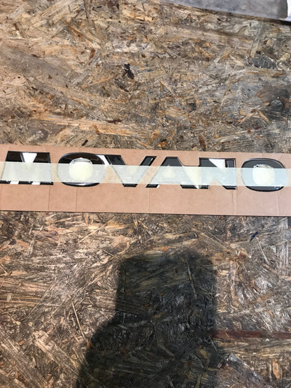 Original Movano Schriftzug NEU