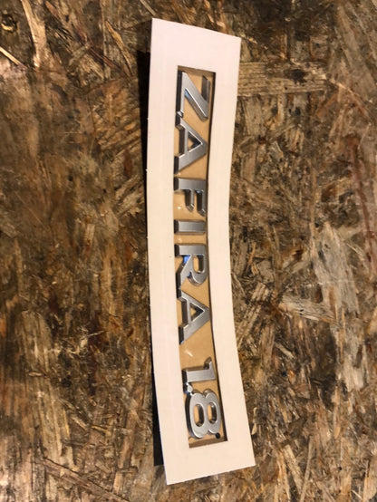 Original GM Opel Zafira 1.8 Emblem Schriftzug Neu