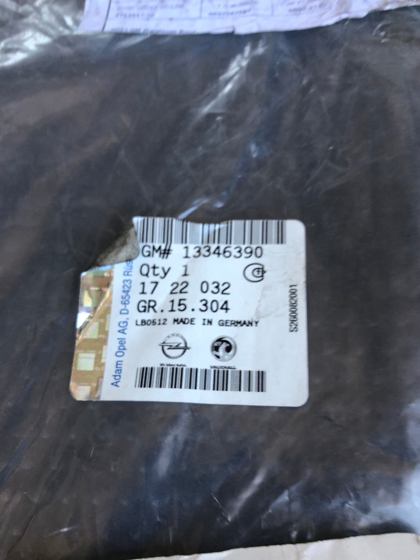 Original Opel Meriva B Laderaum Matte Neu
