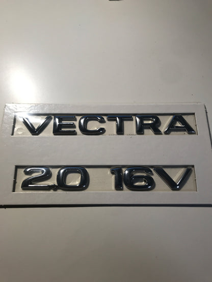 Original Vectra B 2,0 16V Schriftzug NEU