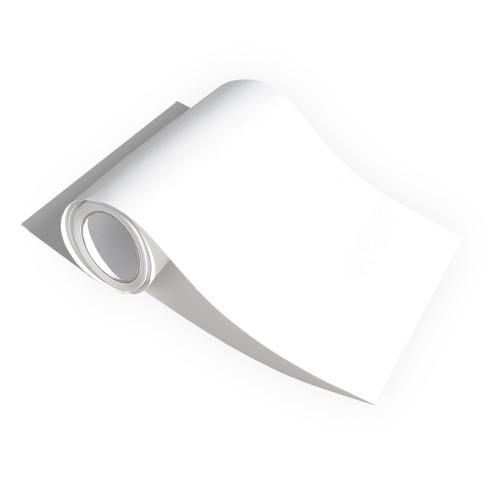 Universelle Stylingfolie, translucent weiß-matt, selbstklebend- hochelastisch, 0,30 x 10 m