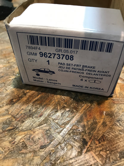 Original Chevrolet Lanos Bremsklötze Satz vorne NEU
