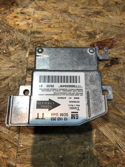 Original GM Opel Combo C Steuergerät Airbag Neu
