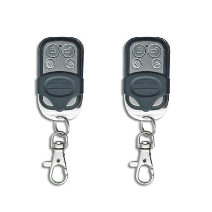 Keyless Open, Funkfernbedienung für vorhandene Original-Zentralverriegelung, universal, mit 2 Mini-Funksender edelstahl